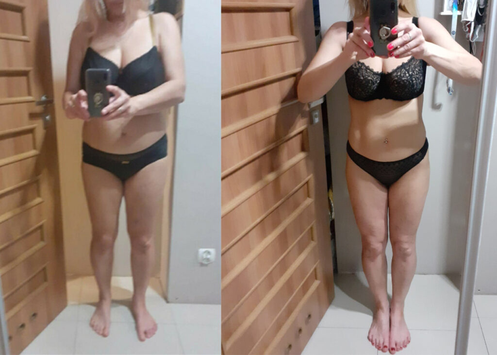 Metamorfoza: Kobieta, redukcja wagi o 12kg